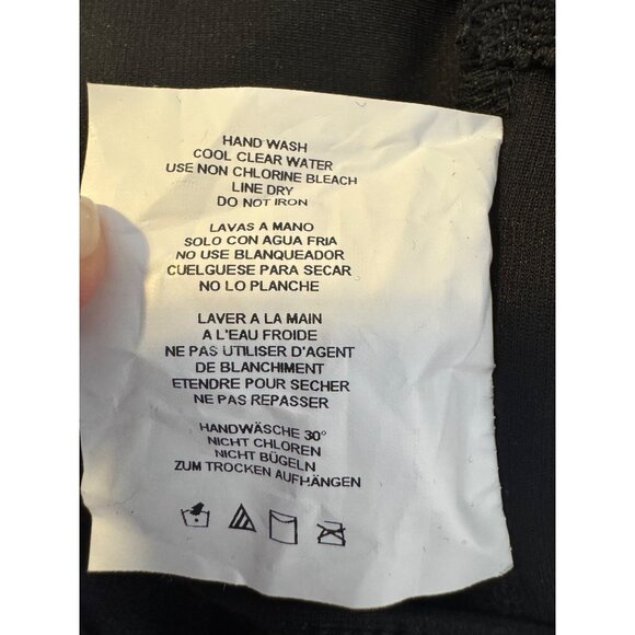 Miracle Suit Black Regatta Size 14 One Piece Swimsuit NWT High Neck - Picture 12 of 13